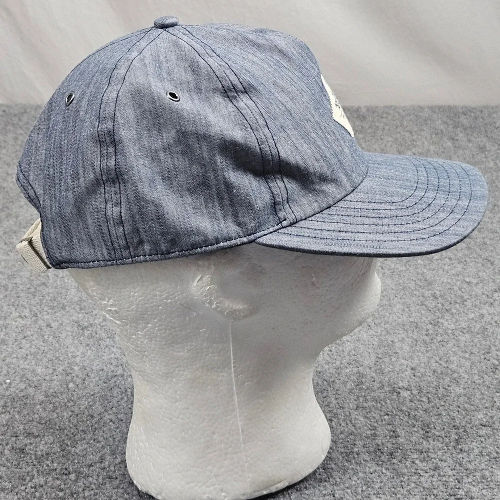 The‎ North Face Hat One Size Blue Chambray Strapback Outdoor Gorpcore Coastal